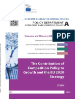 The Contribution of Competition Policy To Growth and The EU 2020 Strategy PDF