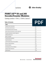 POINT I/O™ 5V and 24V Encoder/Counter Modules: Installation Instructions