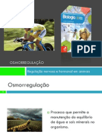 4 - Regulação Nervosa e Hormonal Nos Animais (Osmorregulação)