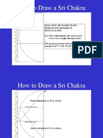 How To Draw Sri Chakra