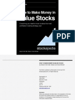 How To Make Money in Value Stocks - First Edition PDF