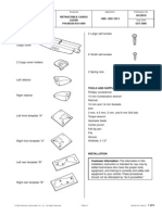 Installation Instructions: Parts List