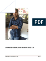 Database Users Authentication Obiee 11G PDF