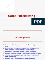 Sales Forecasting