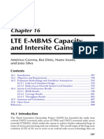 LTE E-MBMS Capacity and Intersite Gains: Américo Correia, Rui Dinis, Nuno Souto, and João Silva