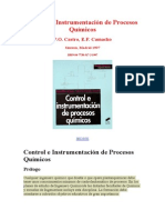 Control e Instrumentación de Procesos Químicos