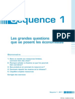 LES Grandes Questions Que Posent Les Économistes