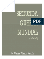 Unidad 6 Segunda Guerra Mundial - Camila Valencia Rendón