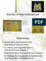 Sources of International Law