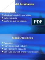 Modals Presentation