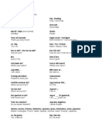 Brief Swedish Grammar