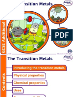 Transition Metals For Class