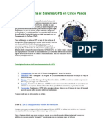 Como Funciona El Sistema GPS en Cinco Pasos Lógicos