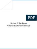 Historia Do Ensino Da Matematica