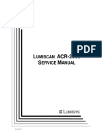 Lumisys Lumiscan ACR-2000 X-Ray Film Digitizer - Service Manual