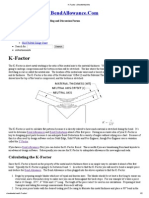 K-Factor - SheetMetal PDF