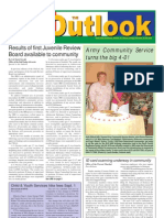 Outlook Newspaper, 9 August 2005, United States Army Garrison Vicenza, Italy