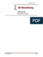 Module-98B: Plane Table Surveying