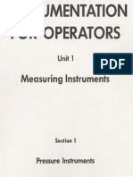 API - Instrumentation For Operators - Unit 1 Measuring Instruments (Section 1,2,3,4,5) PDF