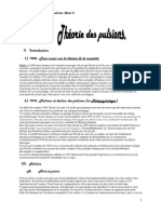 Théories Psychanalytiques. Théorie Freudienne Des Pulsions. Cours 5 PDF