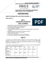 EE1301 Electrical Machines II PDF