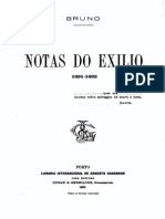 Notas Do Exilio, Por Sampaio Bruno