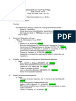 DLSU Admin Law Outline