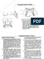 Square To Round Transition Layout