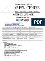 Career Center Weekly Update 