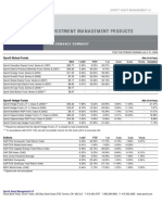 Sprott-7 2009 Performance Summary