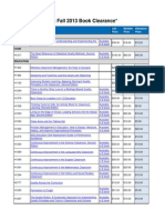 ASQ Clearance Books PDF