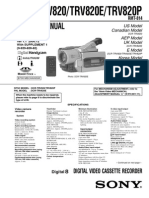 Sony DCR-TRV820 Handycam