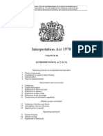 Interpretation Act 1978 UK PDF