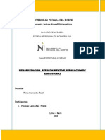 Rehabilitacion, Reforzamiento y Reparacion Alex Honores Leon