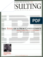 IBM: The Soul of A New Consultancy (Part I)