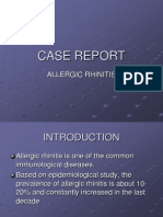 CASE REPORT Rhinitis Alergy