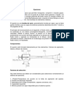 Eyectores y Condensadores