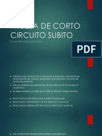 Prueba de Corto Circuito Subito