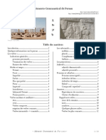 Grammaire Du Persan PDF