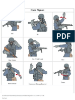 Tactical Hand Signals