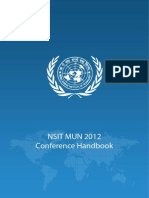 Handbook NSIT MUN PDF