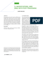 Repairs, Modifications, and Strengthening With Post-Tensioning, PTI Journal, July 2006