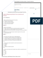 Highway Engineering MCQ