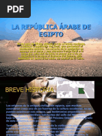 EGIPTO Sistema Electoral