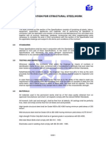 Specifications Structural Steelwork