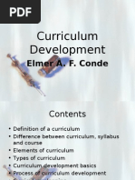 Curriculum Development