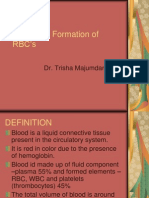 Blood Formation& RBC 17TH AUG