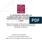 TFM - Máster Secundaria - Variedades Del Inglés PDF