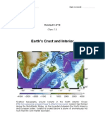 2-1 Earths Crust and Interior