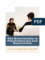 Relationship in Psychotherapy and Supervision